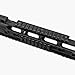 Keymod Picatinny Rail Sections VAGREEZ 5-Slot 7-Slot 13-Slot Aluminum Keymod Rail Mount for Handguard Mount System with 7 Set Screws & Nuts, 3 Allen Wrenchs (Black)