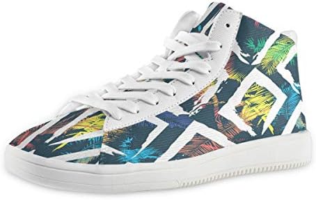 正規品送料無料 抽象的なカラフル 通勤 通勤 メンズ ジュエリー 新作製品 世界最高品質人気 美しい 運動靴 ハイカットスニーカー カジュアル 通気性 ミッドトップ 100 品質保証 ウォーキングシューズ ジョギング レースアップ B087p6j3kh カジュアル スケートボード