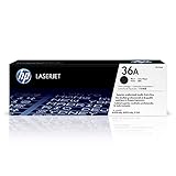 HP 36A Black Toner Cartridge Works with HP LaserJet