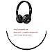 Solo 3 Headband Replacement Headphone Top Head Arch Band Repair Parts Compatible with Beats Solo3 Solo 3 Solo 2 Wireless On-Ear Headphones (Black)