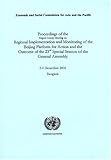 Proceedings of the Expert Group Meeting on Regional Implementation and Monitoring of the Beijing Platform for Action and the Outcome of the 23rd Special Session of the General Assembly, , 9211203716