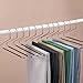 24 Jobar Slacks Hangers Open Ended Pants Easy Slide Organizers