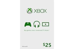 DIJKOO Microsoft Xbox Gift Card $25 (Physical Card)