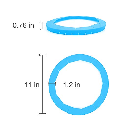 Adjustable Pie Crust Shield,Silicone Piecrust Protectors Pie Crust