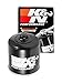 K&N Motorcycle Oil Filter: High Performance, Premium, Designed to be used with Synthetic or Conventional Oils, Wrench Off Nut: Fits Select KTM Vehicles, KN-156