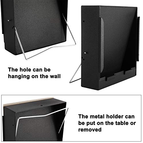 Metal Box BB Trap Target with 20 Shooting Paper Targets, Airsoft Pellet