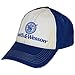Smith and Wesson Mens Hat Distressed Cap with Circle Emblem and Embroidered Logo Adjustable, One Size, Royal Blue
