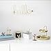 Umbra Wire Wall Decor, Hello, Brass