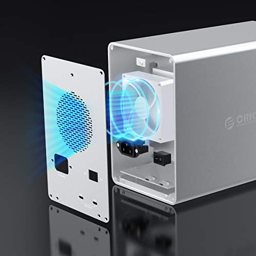 ORICO 5 Bay Hard Drive Enclosure Aluminum Alloy Type C USB3.1 Gen2