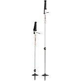 MSR DynaLock Trail 2-Section Alumunium Backcountry Poles, White, 80-140cm | Dynalock Trail Poles