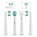 Lanveda Replacement Brush Heads, Compatible with Oral B Electric Toothbrush, Fits Pro 500 1000 1500 3000 5000 7000 Series Models Handle, 8 Count