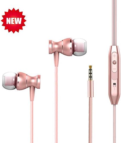 Microcosm In-Ear Earbuds Headphones with Mic Magnetic Attraction [Heavy Bass] Compatible for iPhone, Android SmartPhones Wireless Phone Accessory