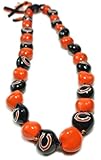 NFL Chicago Bears Go Nuts Kukui Nut Lei Necklace