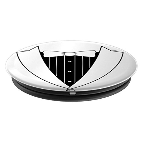 Tuxedo Print Pop Socket - PopSockets Grip and Stand for Phones and Tablets