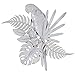 Parrot Metal Wall Decor - Hand Painted Wall-hanging - 3D Design - Striking Wall Décor – 14 ½” x 17” - Indoor or Outdoor Covered Areas – Home Art Decoration