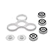 Hand Spinner Toy - Reliatronic Portable Tri-Spinner - Perfect for ADHD, Anxiety and Stress Relief - Suitable for Adults and Kids, White