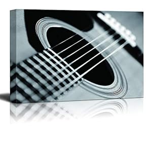 Canvas Wall Art Musical Elements Canvas Prints Home Artwork Decoration for Living Room,Bedroom,Music Room - 12x18 inches
