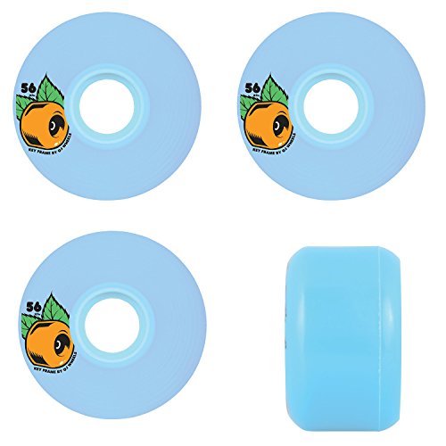 OJ III Skateboard Wheels 56mm Plain Jane Keyframe 87A Blue S