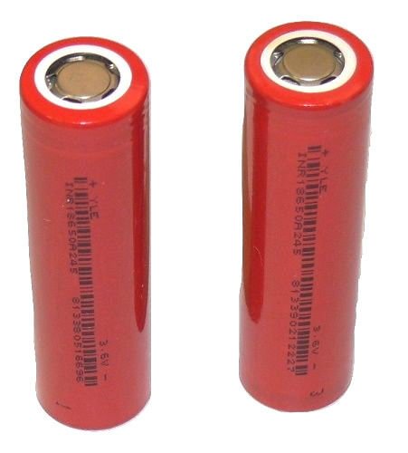 Brand New Titan UR18650FM 3.6V 2400mAh High Capacity Li-ion Rechargeable Battery
