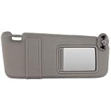 IAMAUTO 72046 New Sun Visor Right Passenger Side Gray for 2007 2008 2009 2010 2011 Toyota Camry Without SUNROOF