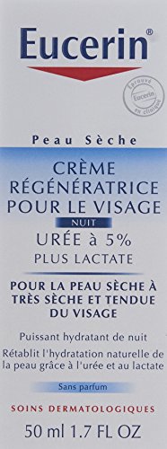 Eucerin Dry Skin Replenishing Face Cream Night 5% Urea With Lactate 50Ml