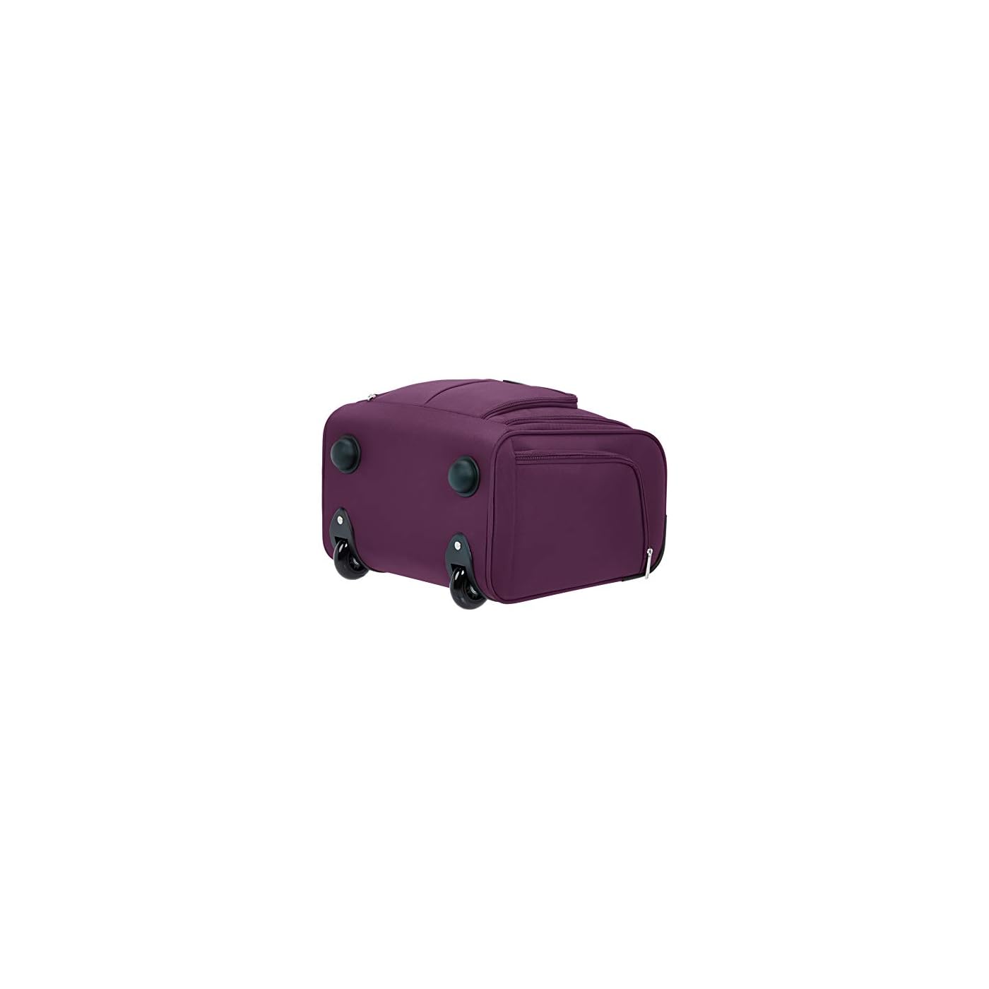 Amazon Basics Underseat CarryOn Rolling Travel Luggage Bag, 14 Inches