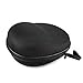 Geekria Shield Case Compatible with AKG, ATH, Beats, Bose, Grado, JBL, Jabra, Sony Headphones, Replacement Protective Hard Shell Travel Carrying Bag with Accessories Storage (Black)