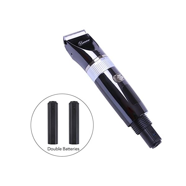 hatteker cordless hair trimmer pro hair clippers beard trimmer for men haircut kit cordless usb rechargeable waterproof