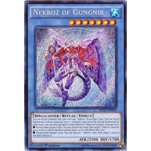 Yu-Gi-Oh! - Nekroz of Gungnir (SECE-EN044) - Secrets of Eternity - 1st Edition - Secret Rare