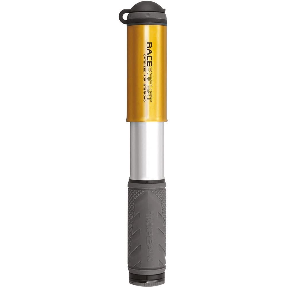 Topeak Race Rocket Mini Pump - Model MT, Gold