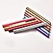 Shappy 10 Pieces Sealing Wax Sticks Flexible Glue Gun Wax for Retro Vintage Wax Seal Stamp and Letter (10 Colors)