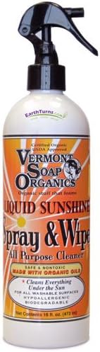 Vermont Soapworks - Liquid Sunshine Spray &amp; Wipe Household Cleaner - 16 oz. CLEARANCE PRICED