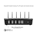 Juicy Power 5-Port USB Qualcomm Quick Charge 3.0 Technology Rapid Charging Station - Grey