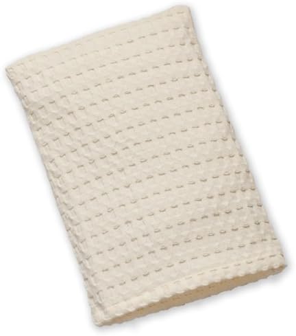 Modern Design Waffle Weave Bath Mitt - Green
