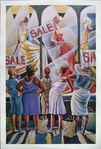 Amazon Com Ernie Barnes Window Wishing Open Edition On Paper