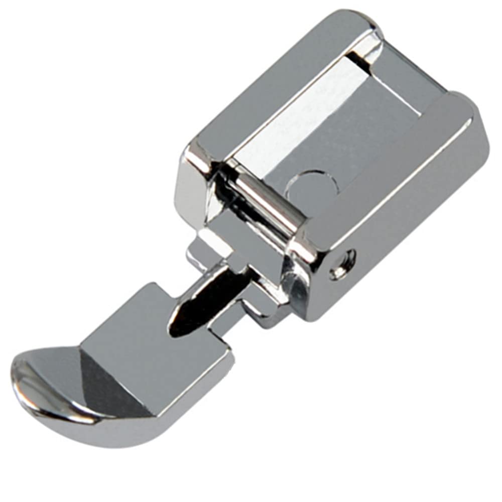 YRDQNCraft Zipper Sewing Machine Presser Foot for Low Shank Snap on Singer Brother Babylock Janome Kenmore White Juki New Home Simplicity Elna Husqvarna Janome Bernina