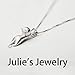 Julie's Jewelry 925 sterling silver cute cat earring, rings, Pendant Collarbone Necklace & silver cat bracelet (necklace)