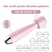 Personal Wand Massager The Small & Strongest Waterproof Rechargeable Handheld Massager - Best for Travel Magic Stress Away Perfect on Back Legs Hand Pains & Sports Recovery
