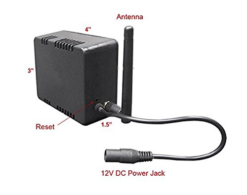 WiFi Spy Camera with Recording & Remote Internet Access; Black Box Style with Flushed Pinhole Lens - Thumbnail 2