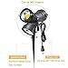 Romwish 5W LED Landscape Lights - AC120V Outdoor Spot Light 3000K Warm White Pathway Light, IP65 Waterproof for Driveway, Yard, Lawn, Patio, Swimming Pool, Garden Lights with Spike Stand(1 Pack)