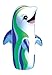 Swimline Dancing Dolphin Pool Float 18 inches, Green, Blue, White