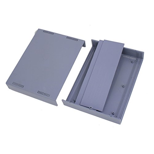 uxcell 255mmx190mmx80mm ABS Plastic Electronic Project Junction Box Enclosure Case