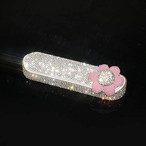 CoyiL Diamond Bling Auto Tijdelijke Parking Card Lichtgevende Telefoon Nummerplaat Verborgen Nuttige Interieur… - Afbeelding 8