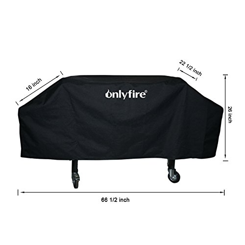 onlyfire Heavy Duty Gas Grill Cover Accessories Fits for Blackstone 36" Griddle Cooking Station -Fits Similar Sized Barbecue