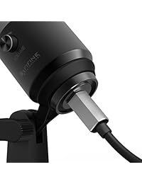 Micrófono USB, Micrófono FIFINE para PC para Mac y Windows, Optimizado para grabación, Streaming Twitch, locuciones, Podcasting para Youtube, chats de Skype. (K670)