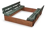 Badger Basket Covered Convertible Cedar Sandbox