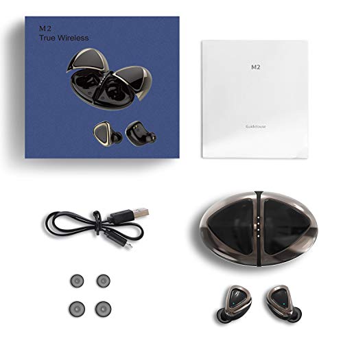 Wireless Earbuds, Olistone Bluetooth Earbuds for Sport w/Touch Control/Mono & Twin Modes, in-Ear Bluetooth Earphones, IPX7 Waterproof Bluetooth Headphones for Cellphones/Workout（Black）