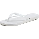 Havaianas Top Flip Flops for Women - Summer Style Sandals - White, 7-8