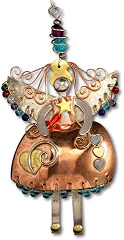 Pilgrim Imports Bella Angel Metal Fair Trade Ornament