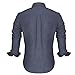 Hasuit Men's Fashion Cowboy Cut Long-Sleeve Button Down Shirt